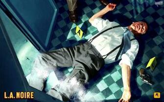 L A Noire Wallpaper Stock Photos