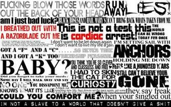 Lyric Wallpaper By Gassygiant