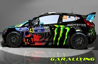 Sim Design Ford Fiesta Wrc Ken Block Rally Mexico