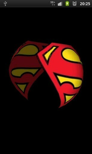 The Supermanlogo 3d Live Wallpaper