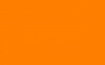 Orange Color Wheel Solid Background