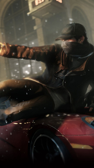 Watch Dogs iPhone Wallpaper