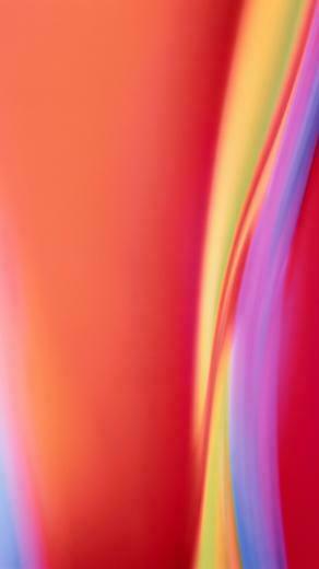 Colorful Abstract Curves Wallpaper iPhone