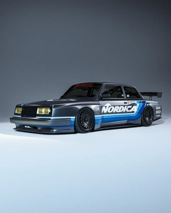 Slammed Widebody Lightweight Volvo Turbo Is Envisioned As A