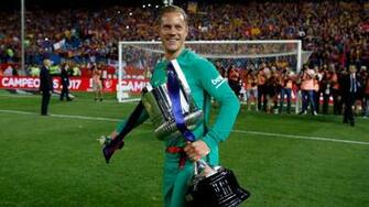 Marc Andre Ter Stegen Fc Barcelona Champion By