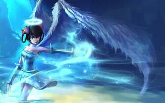 Anime 3d Wallpaper Of Angel For Desktop