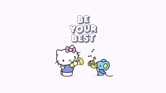Be Your Best Wallpaper 4k Hello Kitty