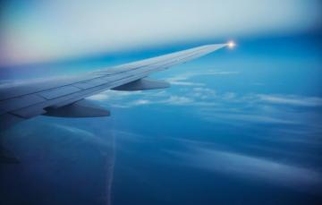 Wallpaper Sea The Sky Islands Clouds Flight Plane Wing