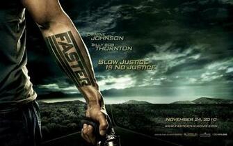 Faster Dwayne The Rock Johnson Wallpaper