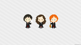 Harry Potter Wallpaper Trio By