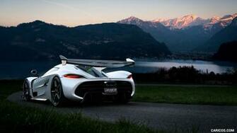 Koenigsegg Jesko Rear Three Quarter HD Wallpaper