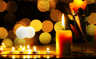 Candle Light Wallpaper