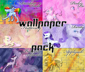 Mlp Wolves Wallpaper Pack By Llodsliatlns Fan Art Movies Tv