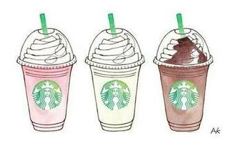 Wallpaper Starbucks Background Cute