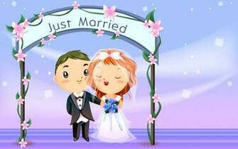 Wallpaper Cartoon Love