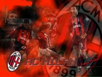 Ac Milan Wallpaper Label Logo