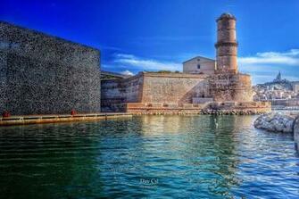 Architecture Cities France Marseille Panorama Panoramic
