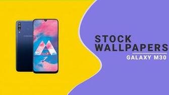 Samsung Galaxy M30 Stock Wallpaper Updated