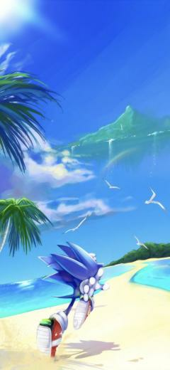 Wallpaper iPhone X The Geek In Me Sonic Hedgehog