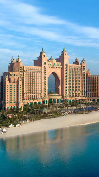 Atlantis The Palm iPhone Wallpaper