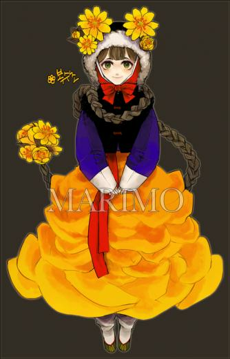 Oc Flower Personification Adonis Amurensis By Mrmssb