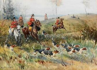 Anna Palm De Rosa R Vjakt Fox Hunting Hunters Horses Dogs
