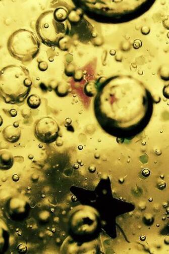 Bubbly Stars iPhone 4s Wallpaper