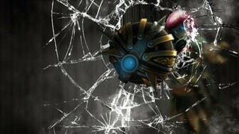 Broken Window Glass League Of Legends HD Wallpaper R2