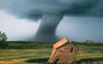 Storm Weather Tornadoes Wallpaper Art HD