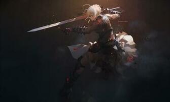 Fanart Saber Fate Series Anime