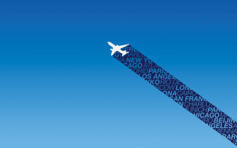 Vector Plane Desktop Wallpaper