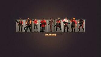 Tf2 Wallpaper Heavy Engineer Pyro Spy