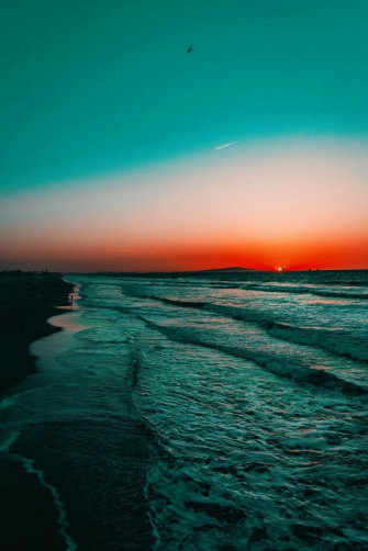 Beach Sunset Wallpaper