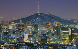 Seoul Winter Wallpaper