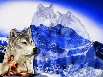 Wolf Fantasy Wallpaper