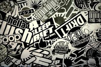 Sticker Wallpaper Hypebeast