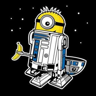 Minion D2 Nerd Starwars Banana Minions