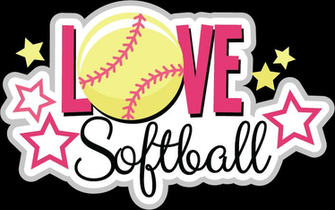 Love Softball Svg Scrapbook Title File Files For