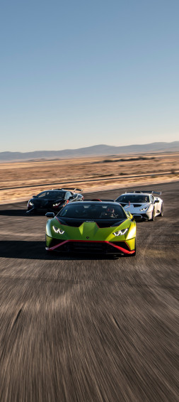 Lamborghini Hurac N Sto Phone Wallpaper