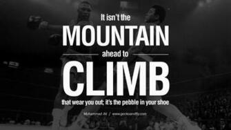 Funmozar Muhammad Ali iPhone Wallpaper With Quotes