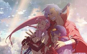 Gurren Lagann Anime Yoko Littner Rain Wallpaper