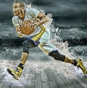 Stephen Curry Splash Wallpaper