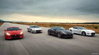 Jaguar F Type R Coupe And S Front HD Wallpaper