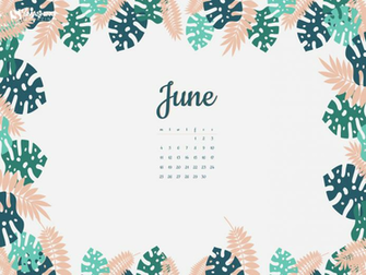 Cheerful Desktop Wallpaper To Kick Off June Edition