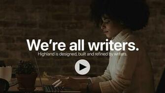 Highland A Better Way To Write