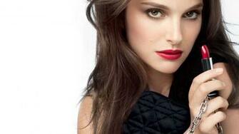 Rouge Dior Natalie Portman Wallpaper