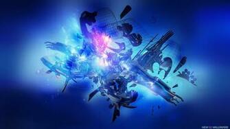 Beautiful Blue Abstract HD Wallpaper