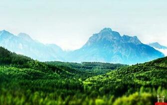 Beautiful Green Mountain Nature Wallpaper E Entertainment