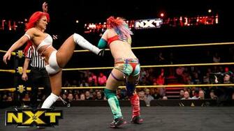 Asuka Vs Eva Marie In Girls Fight Of Wwe HD Wallpaper