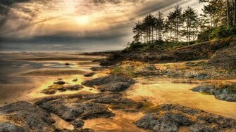 Breathtaking Seaside Wallpaper